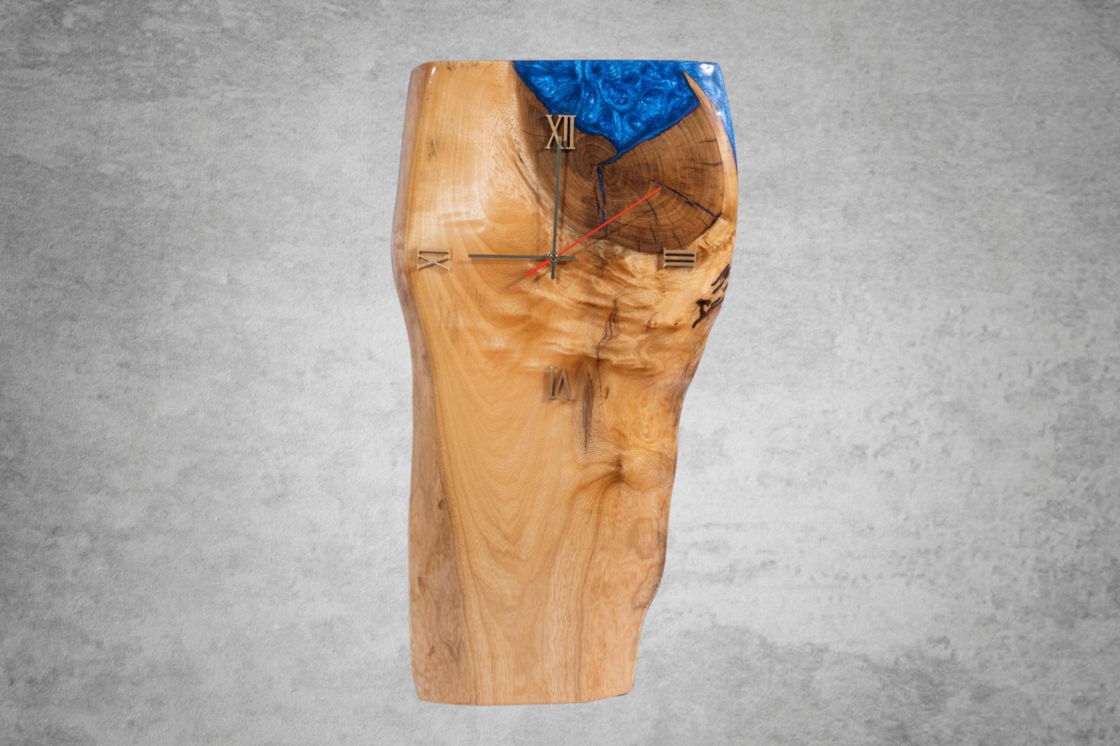 Rectangular Resin Filled Wall Clock